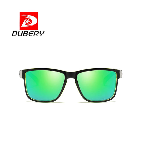 DUBERY Brand D518 Classic Sports Polarized Sun Glasses Men Women Wholesale Custom logo Square Lens SunGlasses