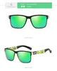 DUBERY Brand D518 Classic Sports Polarized Sun Glasses Men Women Wholesale Custom logo Square Lens SunGlasses