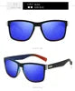 DUBERY Brand D518 Classic Sports Polarized Sun Glasses Men Women Wholesale Custom logo Square Lens SunGlasses