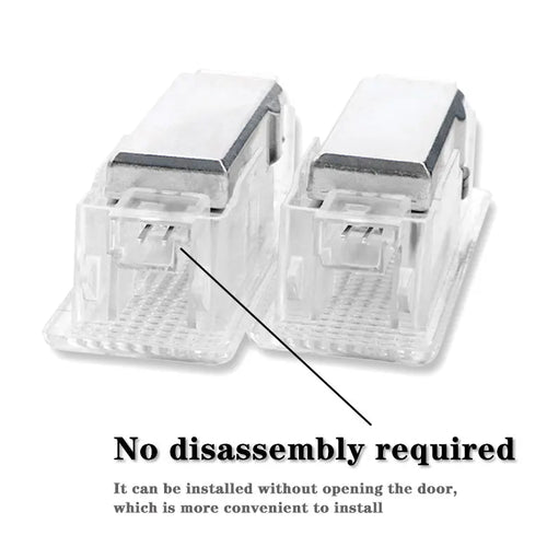 2Pcs LED Car Door Projector Car Welcome Light For BMW X1 X2 X3 X4 X5 X6 X7 E90 E91 E92 E93 E60 E61 F10 F30 F20 2 3 4 5 6 Series