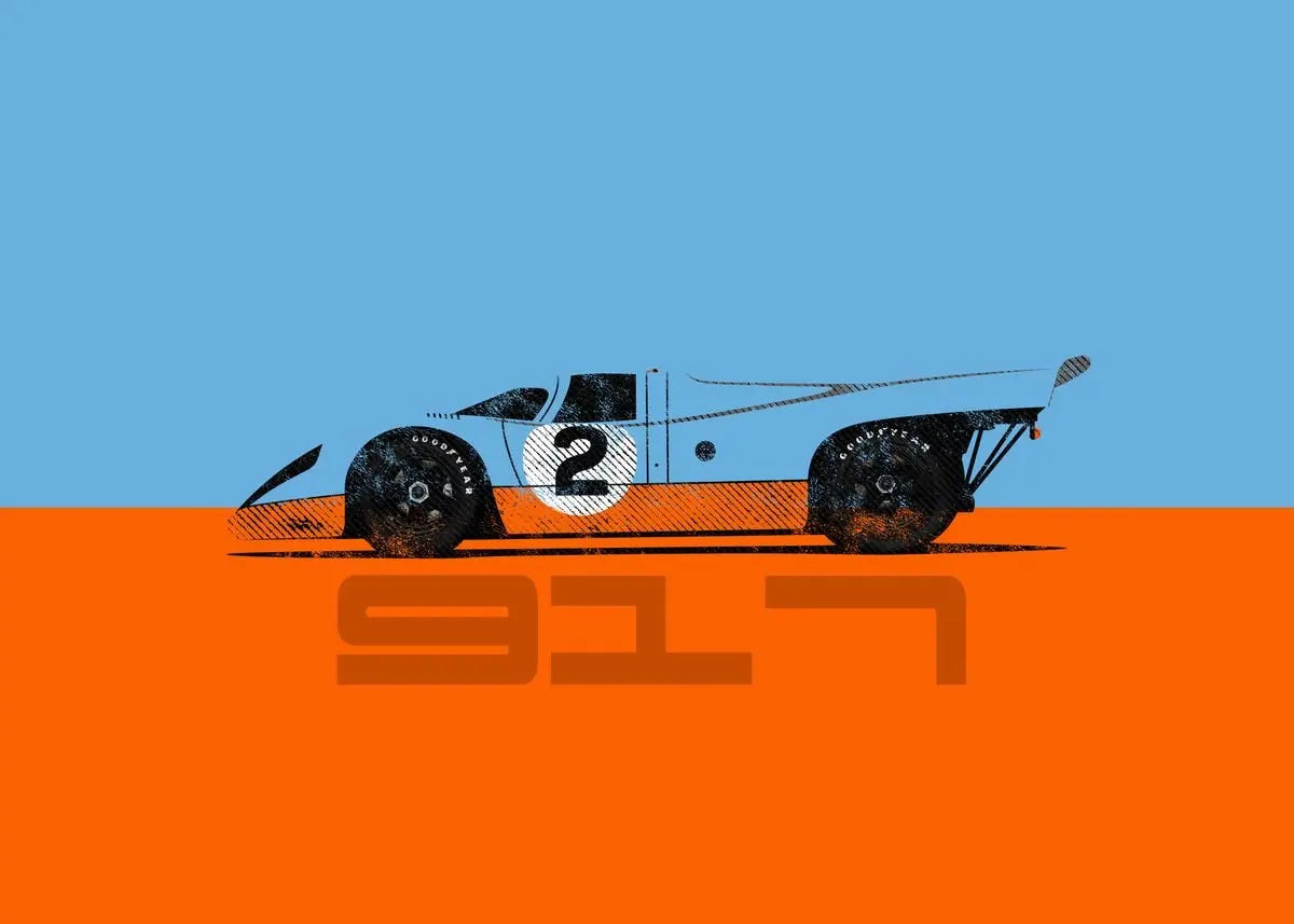Poster Canvas Painting Wall Art Racer Posters Aesthetic Motorsport For Living Room Boys Home Decor 1PC Modern Cartoon Racing Car