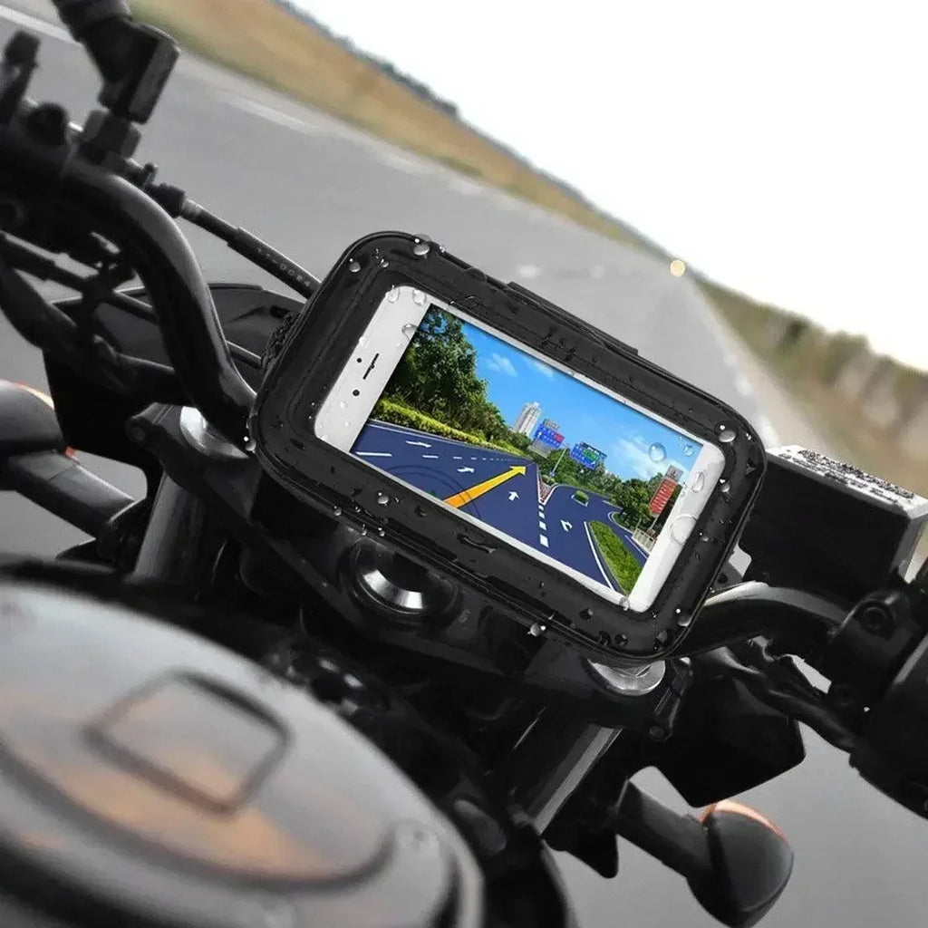 Bike Frame Bag Waterproof Bike Phone Holder Cycling Pouch with Rain Cover Bike Accessories for Phones Under 7" for iPhone 17 16