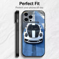 PRO SuperCars GT3 RS  Phone Case For iPhone17,16,15,14,13,12 Plus,Max Soft Silicone Black Cover